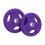 (15kg, Pair) Rubber Coated Tri Grip Weight Plates 1