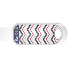 SanDisk Cruzer Snap USB Flash Drive 32GB Multicolor - White