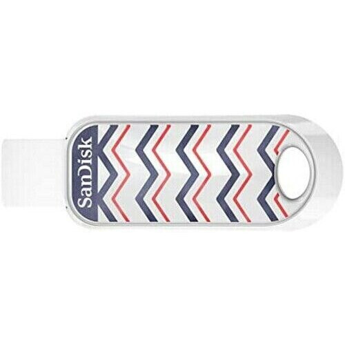 SanDisk SanDisk Cruzer Snap USB Flash Drive 32GB Multicolor - White