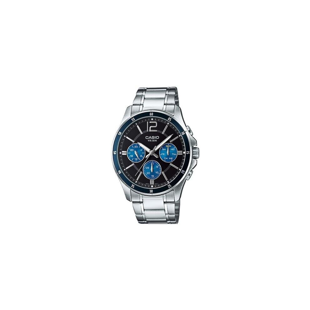 Casio Watch Collection Mtp-1374D-2A Multicoloured