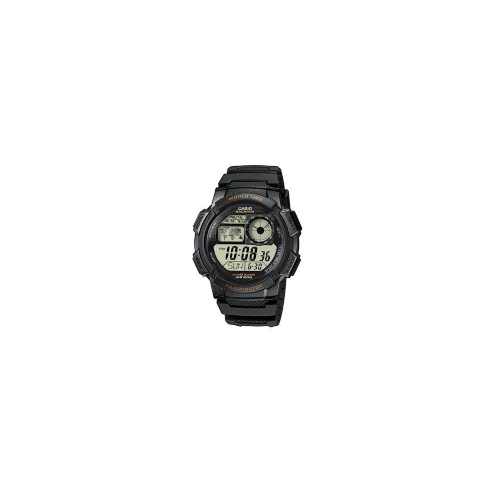 Casio Watch ILLUMINATOR WORLDTIME AE-1000W-1A
