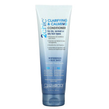 Giovanni, Clarifying & Calming Conditioner, Wintergreen + Blue Tansy