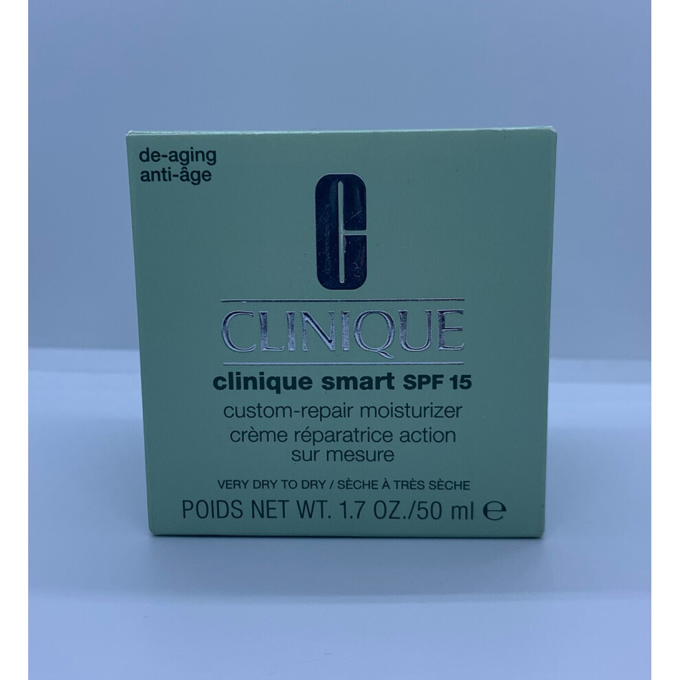 Restorative Cream Clinique Smart Custom-Repair Moisturizing Spf 15 (50 ml)