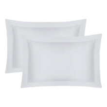 (White, Oxford) 400 Thread Oxford Pair Pillow Cases or Housewife