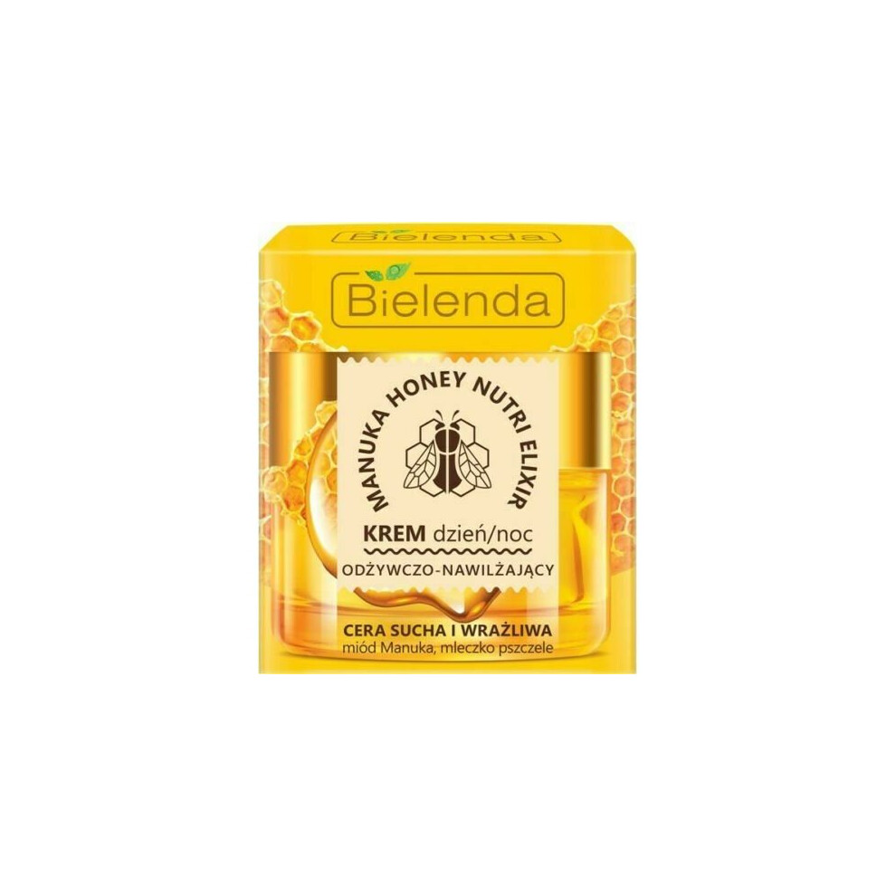 Bielenda Cream Manuka Honey Nutri Elixir Nourishing Moisturizing Day/Night 50Ml