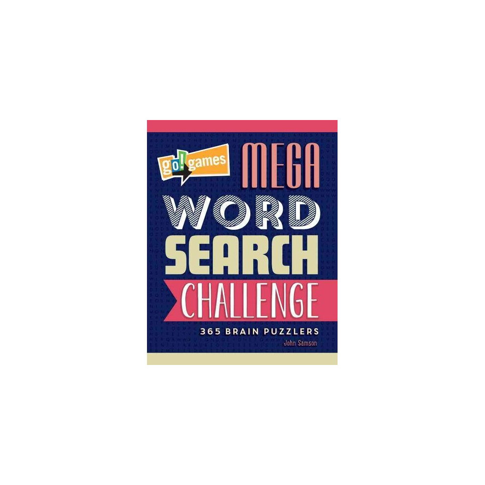 Go!games Mega Word Search Challenge | Paperback