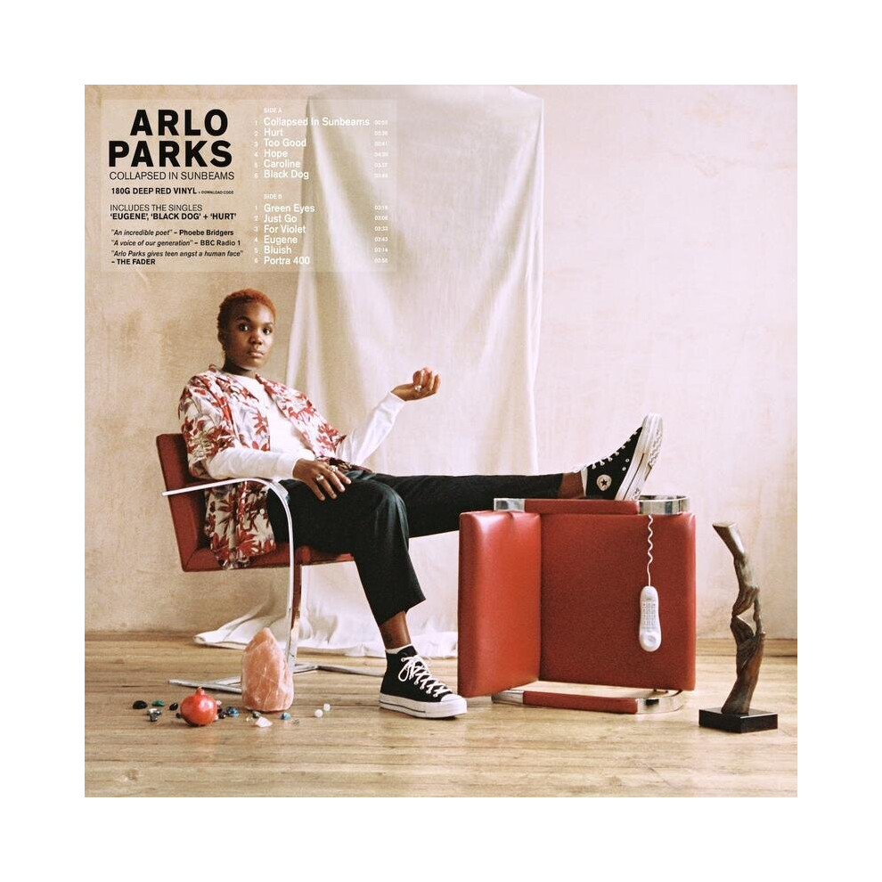 Arlo Parks "Collapsed In Sunbeams" 180g Deep Red Vinyl LP Record