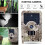 Κυνήγι Trail Camera Ασύρματη Wildlife Cam Αδιάβροχη νυχτερινή όραση 3