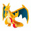 2pcs XY Charizard Mage Evolution Dragon Plush Toy Doll 23cm 4