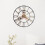 60CM Extra Large Roman Gear Clock Numerals Wall Clock Giant Open Face 1