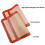 3pcs Silicone Baking Mat Reusable Tray Cookies Pastry Sheet Oven Liner 9