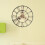 60CM Extra Large Roman Gear Clock Numerals Wall Clock Giant Open Face 4