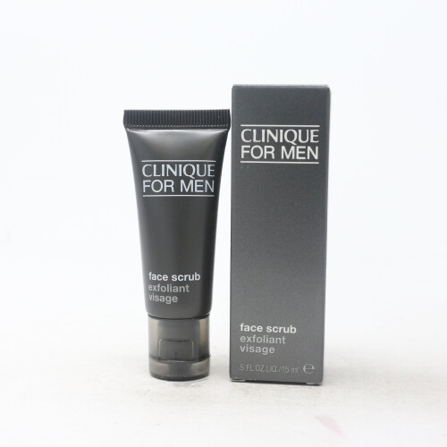 Clinique Clinique For Men Face Scrub  0.5oz/15ml New With Box