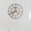 60CM Extra Large Roman Gear Clock Numerals Wall Clock Giant Open Face 3