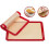 3pcs Silicone Baking Mat Reusable Tray Cookies Pastry Sheet Oven Liner 2