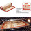 3pcs Silicone Baking Mat Reusable Tray Cookies Pastry Sheet Oven Liner 11