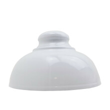 (White) Vintage Retro Pendant Shade Metal Retro Bedroom Kitchen Modern Light Style Home