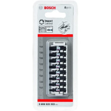 Bosch 8 Piece Impact Control Screwdriver Bit Set - T15 - T40 - 25mm