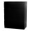 Skagen (Black) 4 Drawer Wooden Bedroom Chest Cabinet No Handles 1