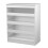 Skagen (White/Black) 4 Drawer Wooden Bedroom Chest Cabinet No Handles 3