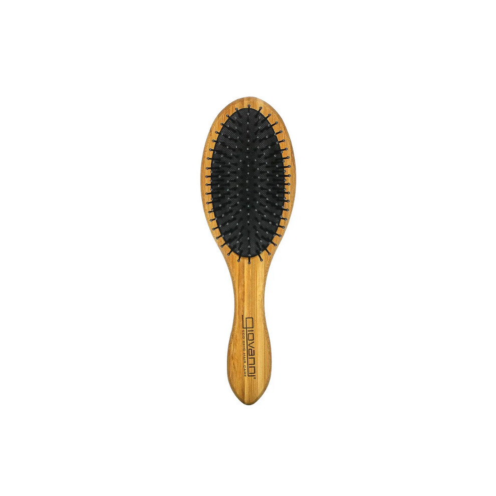 Giovanni, Bamboo Oval Hairbrush, 1 Brush