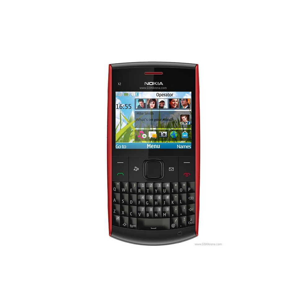 (Deep Grey) Nokia X2-01 Single Sim | 128MB |55MB RAM