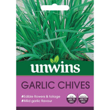 Unwins Grow Your Own Mild Flavoured Garlic Chives Herb Seeds