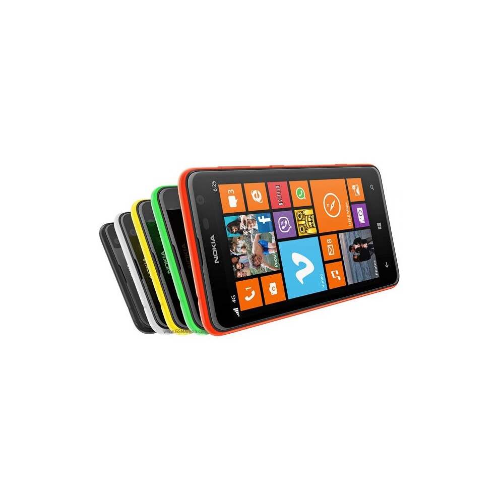(Black) Nokia Lumia 625 Single Sim | 8GB | 512MB RAM