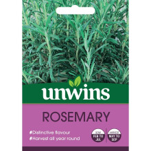 Unwins Grow Your Own Distinctive Flavoured Rosemary Herb Seeds