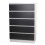 Skagen (White/Black) 5 Drawer Wooden Bedroom Chest Cabinet No Handles 1