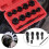 11x Nut Bolt Stud Extractor Twist Socket Locking Wheel Removers Socket 1