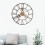 60CM Extra Large Roman Gear Clock Numerals Wall Clock Giant Open Face 7