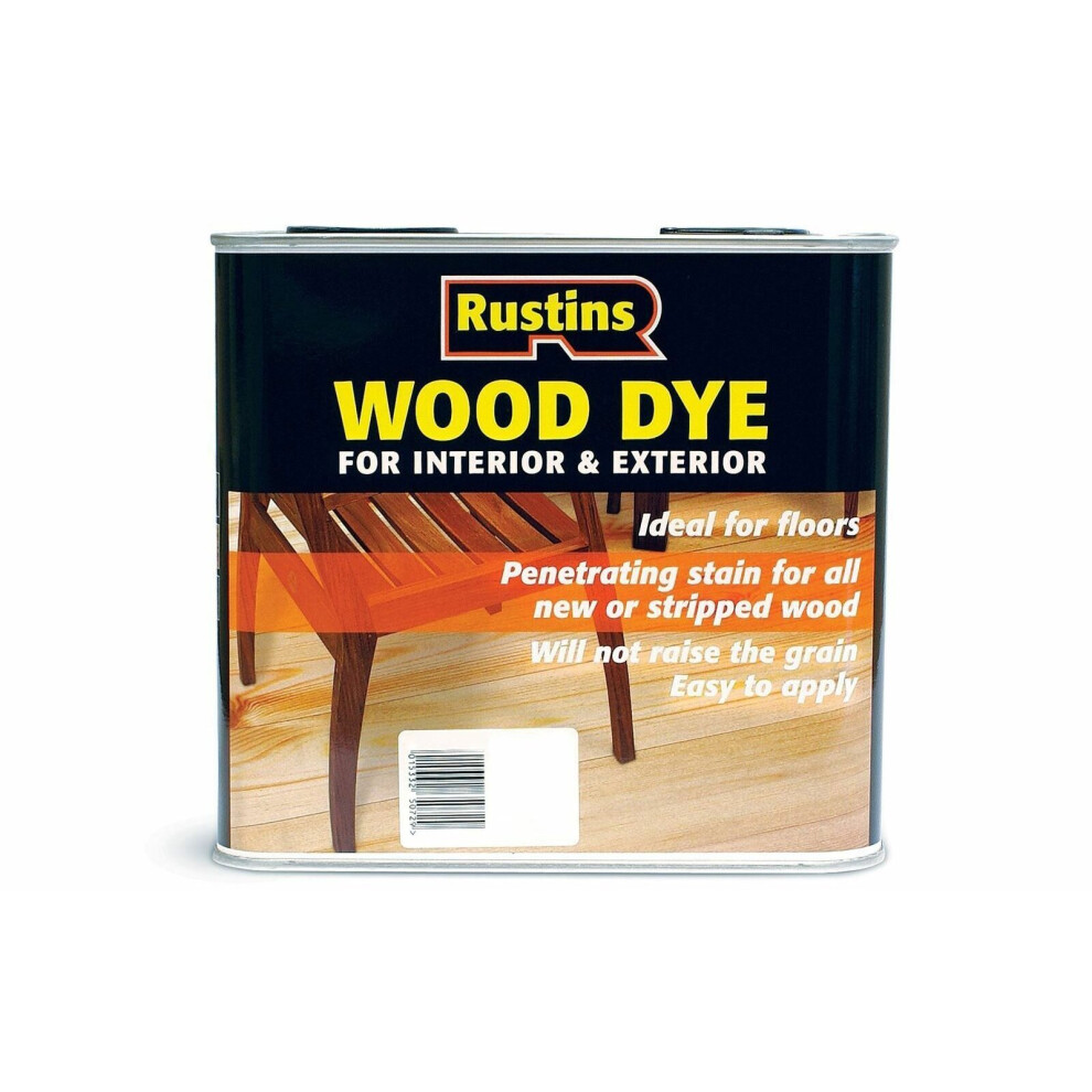 Rustins Wood Dye Antique Red Mahogany 2.5 Litre