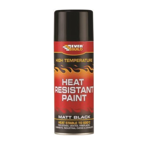 Everbuild Everbuild Heat Resistant Paint 400ml Aerosol