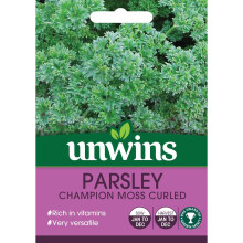 Unwins Grow Your Own Champion Moss Curled Parsley Herb Seeds
