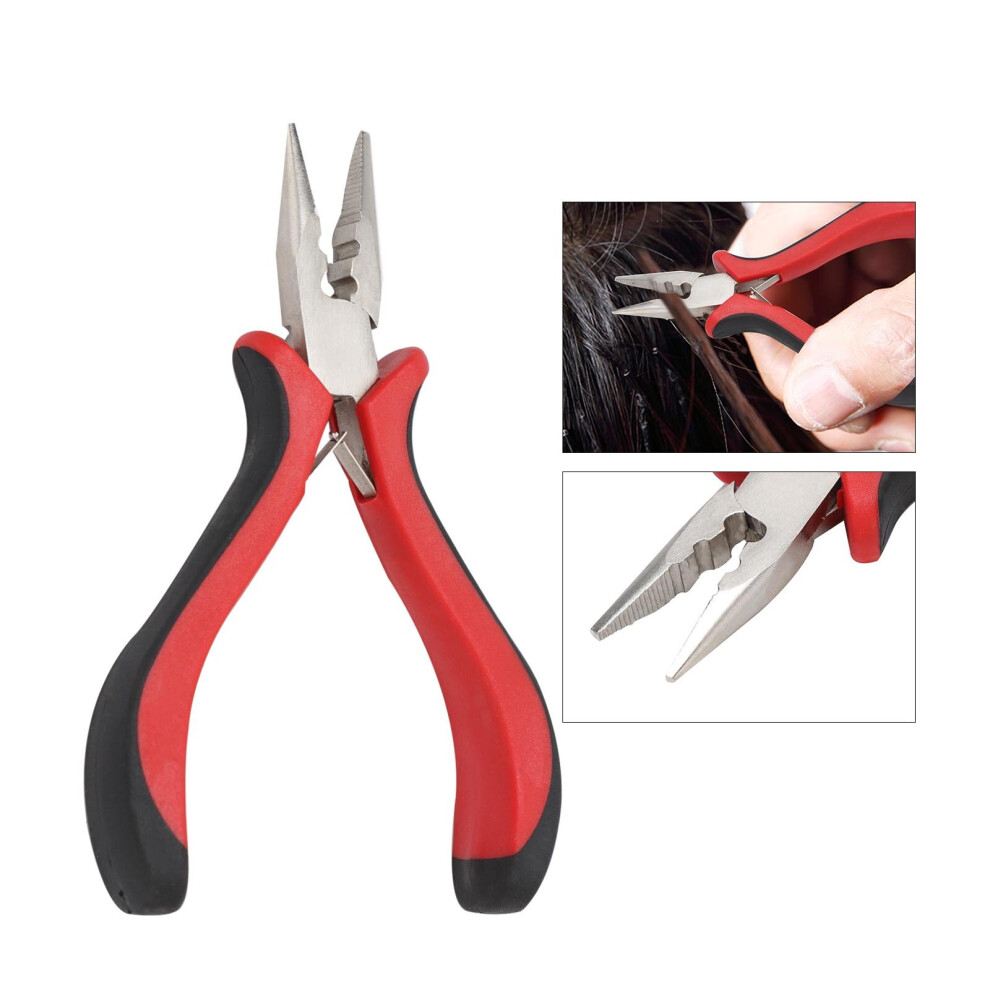 Unisex Professional Hair Extensions Pliers 5" For Nano Rings Uk Stock