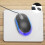 Wired USB optical mouse for PC laptop scroll wheel-black mouse 1