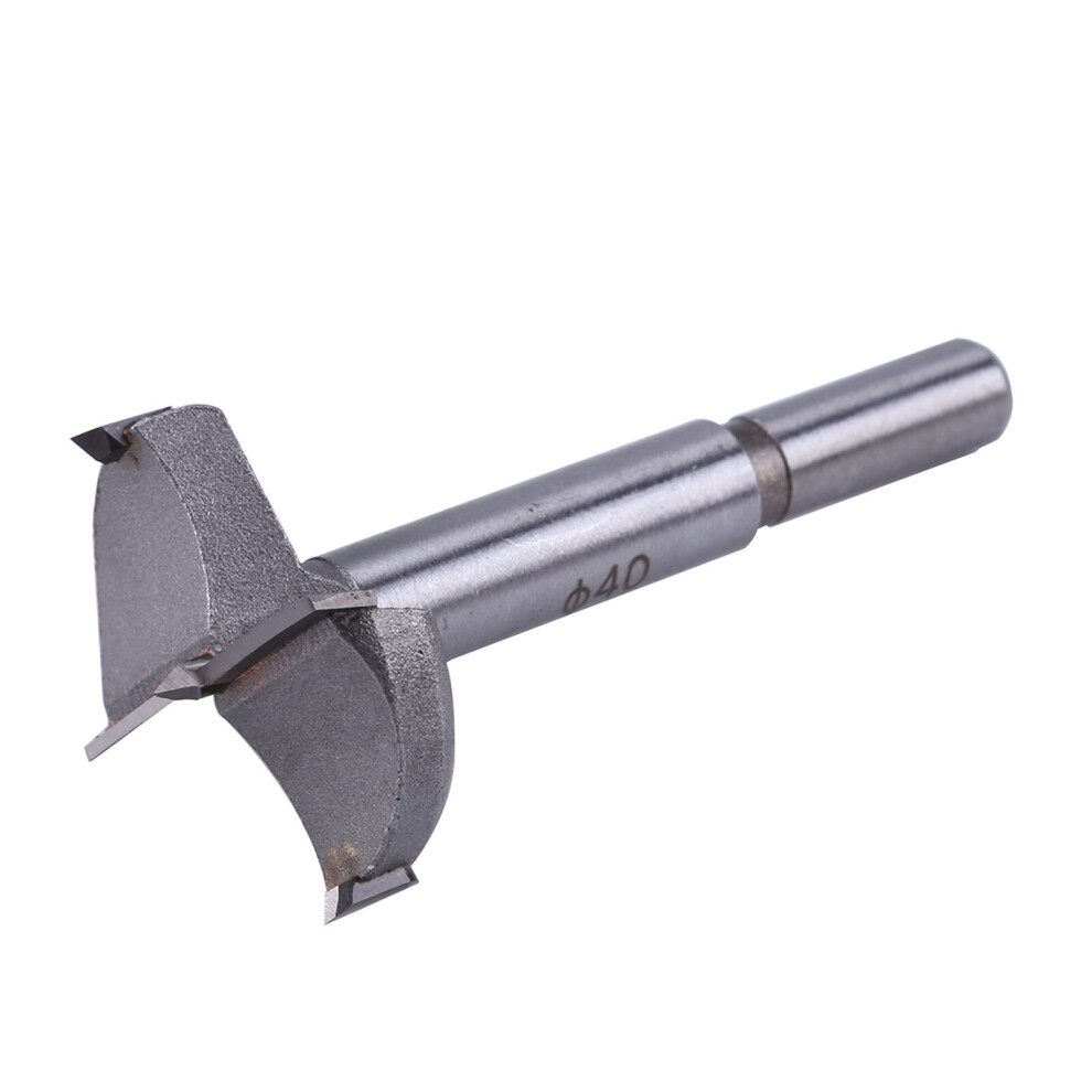 (40MM) Forstner Bit Woodwork Boring Wood Hole Saw Cutter
