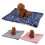 (Blue Bones) Large Indestructible Dog Bed Warm Plush Cushion 10