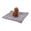 (Blue Bones) Large Indestructible Dog Bed Warm Plush Cushion 7