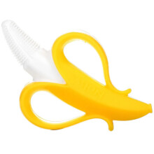 Nuby, NanaNubs Banánová Masážní Zubní Šampon, 3+ měsíce, 1 Šampon