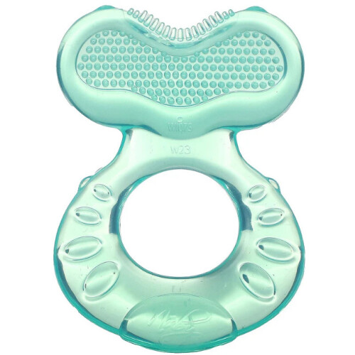 Nuby Nuby, Soothing Teether, Teeth Eez, 3+ Months, Aqua, 2 Piece Set