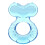 Nuby Nuby, Teethe Eez, Soothing Teether, 3+ Months, Blue, 2 Piece Set 1