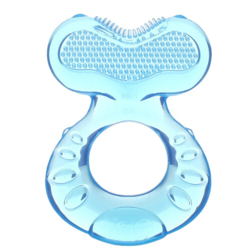 Nuby Nuby, Teethe Eez, Soothing Teether, 3+ Months, Blue, 2 Piece Set