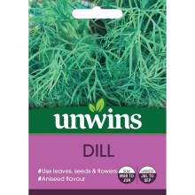 Unwins Grow Your Own Dill Aniseed Flavoured Herb Seeds