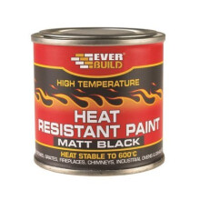 Everbuild Heat Resistant Paint 125ml