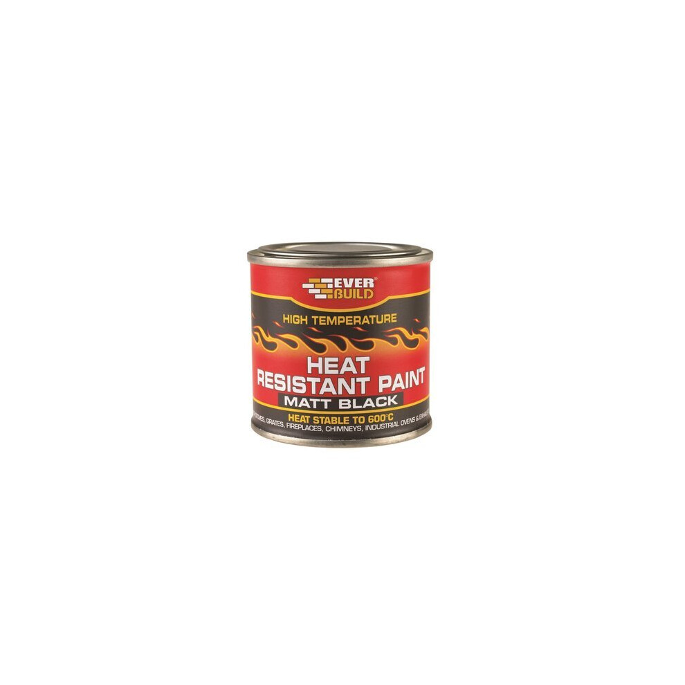 Everbuild Heat Resistant Paint 125ml