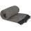 Herringbone Throw 50x60" Black Recycled Cotton Blanket Throwover 1