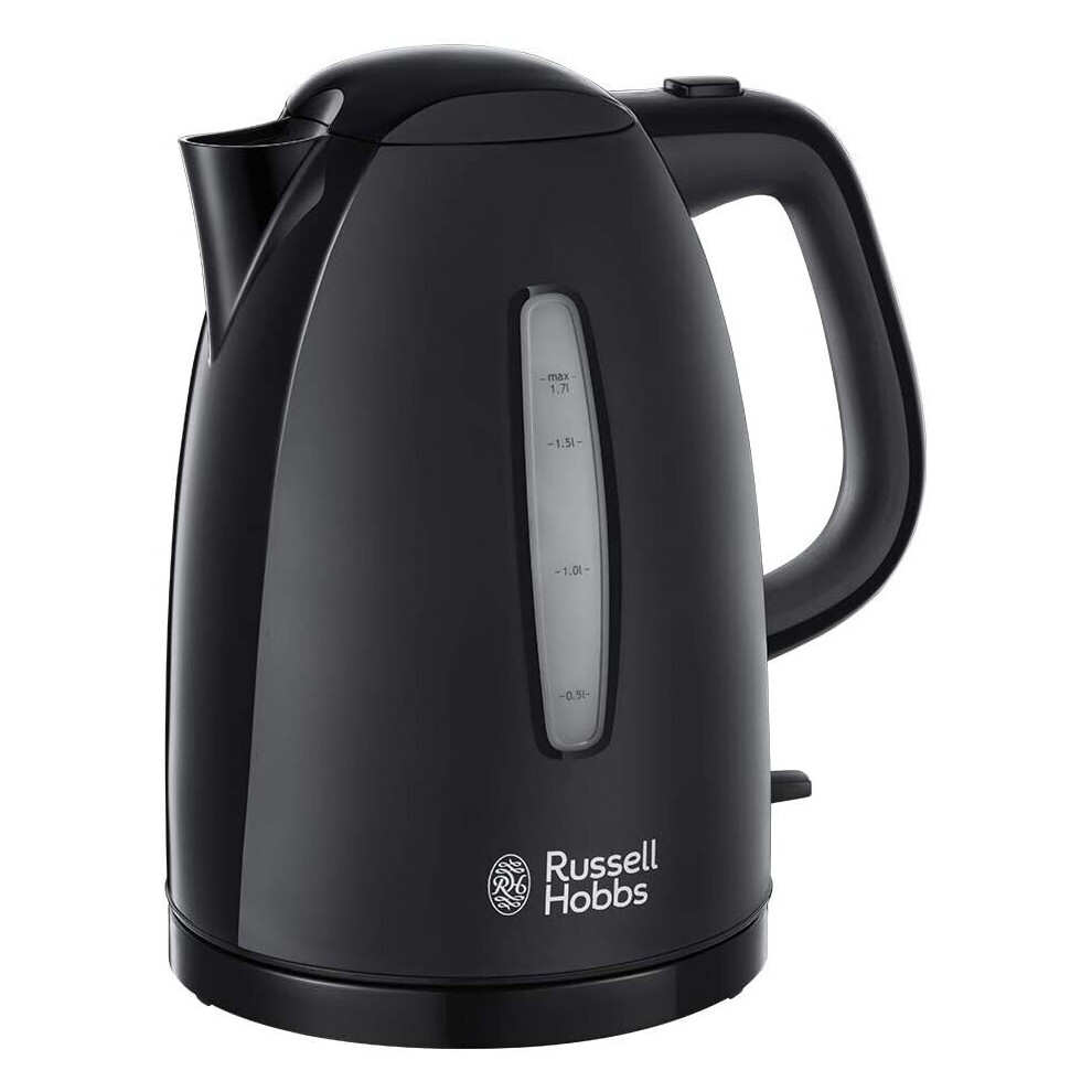 Russell Hobbs Textures Plastic Kettle 21271, 1.7 L, 3000 W - Black










[Energy Class A]