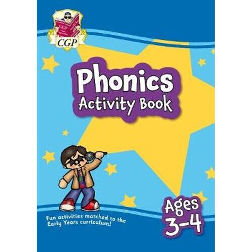 New Phonics Home Learning Activity Book for Ages 3-4 | Paperback